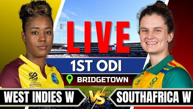 Live: west indies women vs south africa women | 1st odi | live score & commentary | live cricket Live: west indies women vs south africa women | 1st odi | live score & commentary | live cricket
