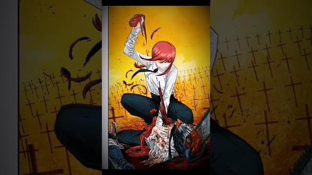 Makima vs denji - chainsaw man manga Makima vs denji - chainsaw man manga