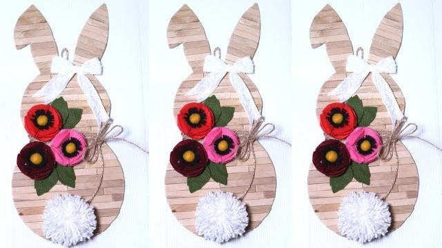 Popsicle stick crafts ideas / wall hanging / hiasan dinding dari stik es krim dan kain flanel Popsicle stick crafts ideas / wall hanging / hiasan dinding dari stik es krim dan kain flanel