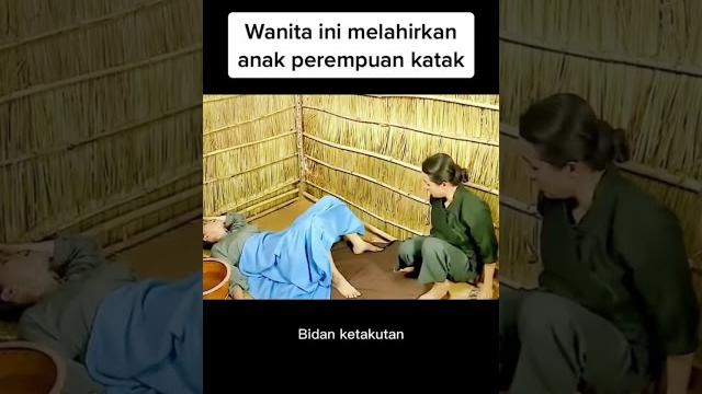 Wanita yang melahirkan anak seekor katak Wanita yang melahirkan anak seekor katak