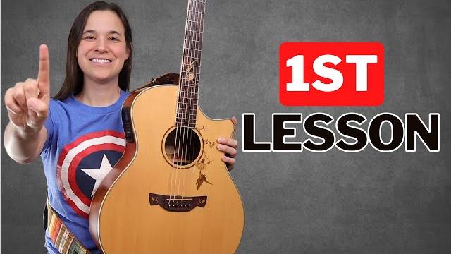 Must see first acoustic guitar lesson for beginners Must see first acoustic guitar lesson for beginners