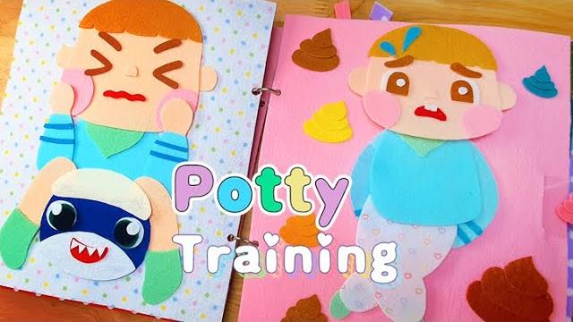 Potty training felt book how to potty train #pottytraining #feltbook Potty training felt book how to potty train #pottytraining #feltbook