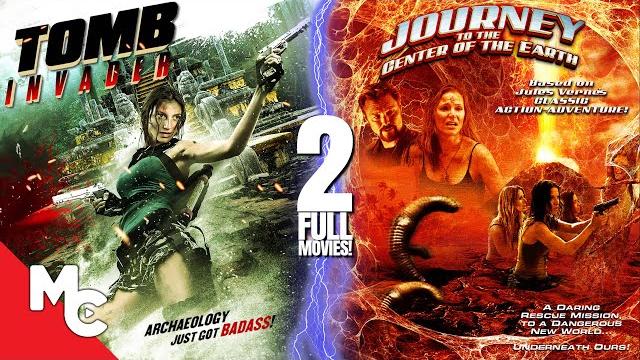 Tomb invader + journey to the center of the earth | 2 full movies | action adventure double feature Tomb invader + journey to the center of the earth | 2 full movies | action adventure double feature