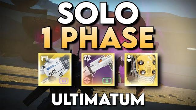 Solo one phase phalanx echo on ultimatum Solo one phase phalanx echo on ultimatum