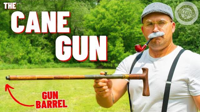 The cane gun (this ain’t your grandpa’s walking stick!) The cane gun (this ain’t your grandpa’s walking stick!)