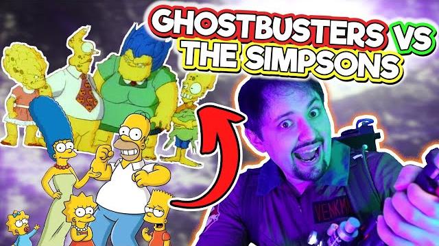The ghostbusters vs the simpsons!? The ghostbusters vs the simpsons!?