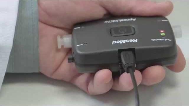 How to use the apnealink™ air home sleep testing device How to use the apnealink™ air home sleep testing device