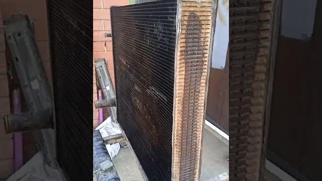 Экскаватор радиатор хитачи чистка пайка Экскаватор радиатор хитачи чистка пайка