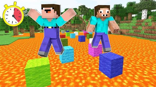 Нуб и про паркурят на время в майнкрафт ! нубик проходит паркур троллинг в minecraft Нуб и про паркурят на время в майнкрафт ! нубик проходит паркур троллинг в minecraft