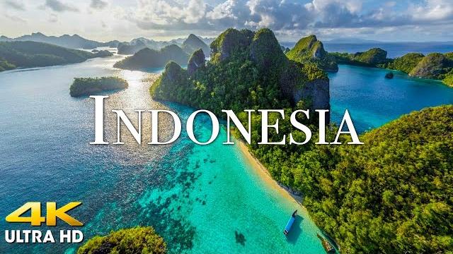 Flying over indonesia (4k uhd) amazing beautiful nature scenery & relaxing music for stress relief Flying over indonesia (4k uhd) amazing beautiful nature scenery & relaxing music for stress relief