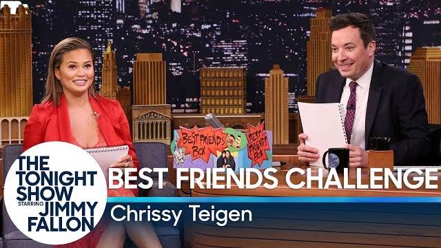 Best friends challenge with chrissy teigen Best friends challenge with chrissy teigen