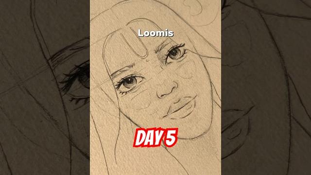 Loomis method face drawing | day-5 #shorts #artsbyshubham #youtubeshorts #loomismethod #trending Loomis method face drawing | day-5 #shorts #artsbyshubham #youtubeshorts #loomismethod #trending
