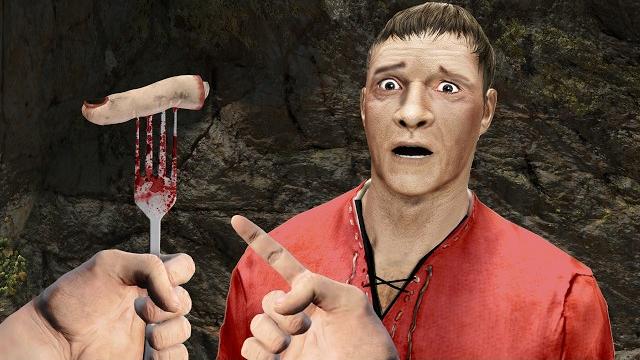 Tricking ai npcs to let me eat them in skyrim vr... Tricking ai npcs to let me eat them in skyrim vr...