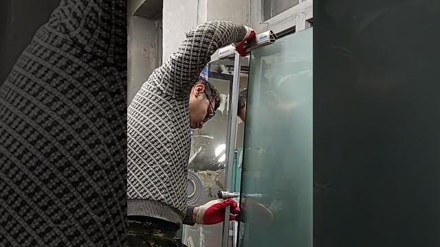 Резка зеркала на весу Резка зеркала на весу