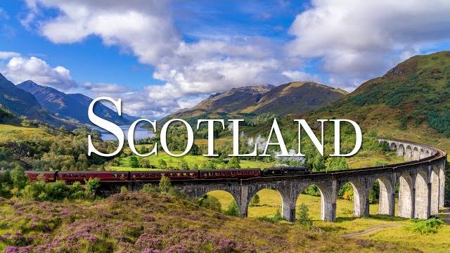 Scotland 4k scenic relaxation film with beautiful relaxing music for stress relief, study music Scotland 4k scenic relaxation film with beautiful relaxing music for stress relief, study music