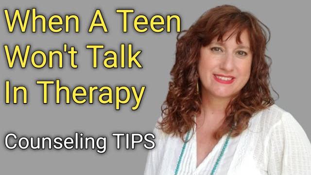 What to do when teens won't talk in therapy ~ counseling teenage clients ~therapy with teenagers What to do when teens won't talk in therapy ~ counseling teenage clients ~therapy with teenagers