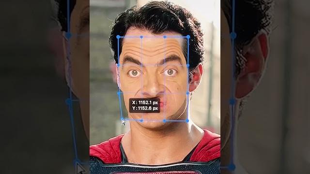 Swap face with this hidden filter in photoshop! #shorts Swap face with this hidden filter in photoshop! #shorts