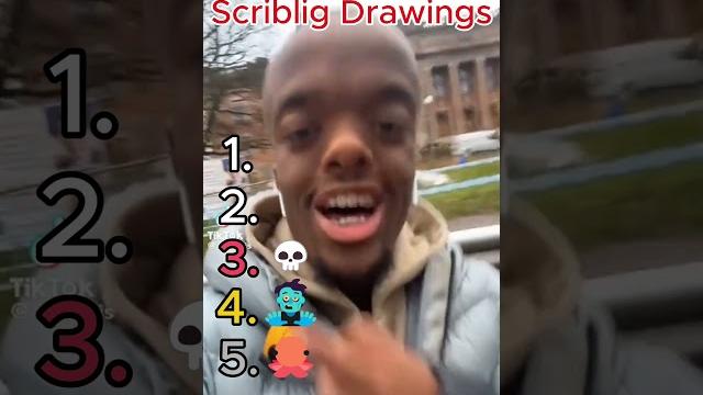 Ranking top 5 scribbling drawings Ranking top 5 scribbling drawings