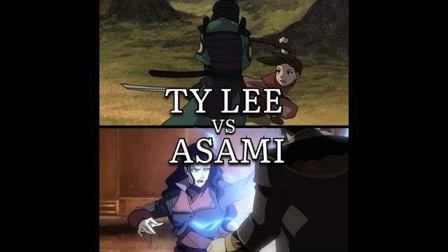 Ty lee vs asami Ty lee vs asami