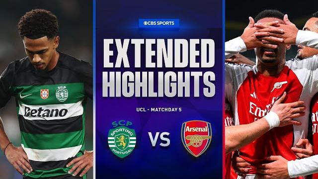Sporting cp vs. arsenal: extended highlights | ucl league phase md 5 | cbs sports golazo Sporting cp vs. arsenal: extended highlights | ucl league phase md 5 | cbs sports golazo