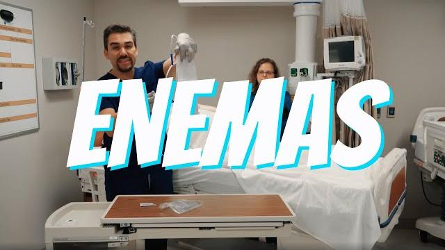 Large volume enemas | nurse skill demo Large volume enemas | nurse skill demo