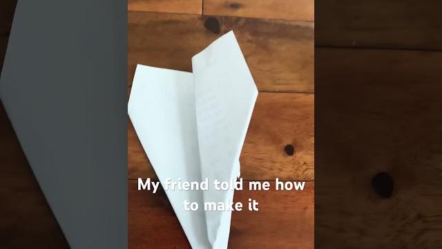 The paper was scrap paper from my school The paper was scrap paper from my school