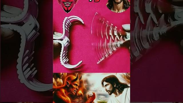 Jesus vs satan ️️ #new #jesus #christ #faith Jesus vs satan ️️ #new #jesus #christ #faith
