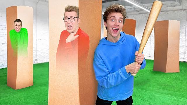 Экстремальные прятки в коробках челлендж ! Экстремальные прятки в коробках челлендж !