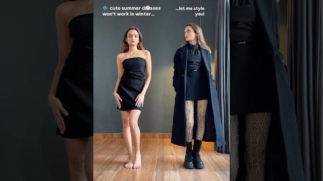 Wearing vs styling a mini dress in winters #fashion #youtube #monalishamahapatra #winterootd Wearing vs styling a mini dress in winters #fashion #youtube #monalishamahapatra #winterootd
