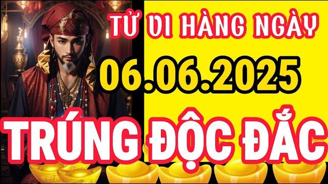Tử vi hàng ngày 06/06/2025, vận may tới cửa! con giáp này bỗng dưng đổi vận trong hôm nay | tuvi365 Tử vi hàng ngày 06/06/2025, vận may tới cửa! con giáp này bỗng dưng đổi vận trong hôm nay | tuvi365