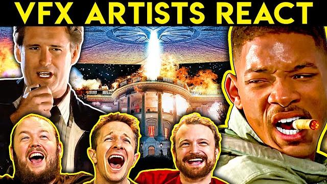 Vfx artists react to bad and great independence day cgi Vfx artists react to bad and great independence day cgi