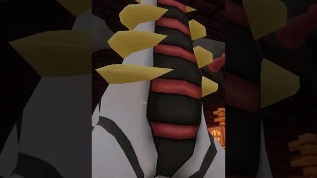 Giratina is a big boy in omega pixelmon Giratina is a big boy in omega pixelmon
