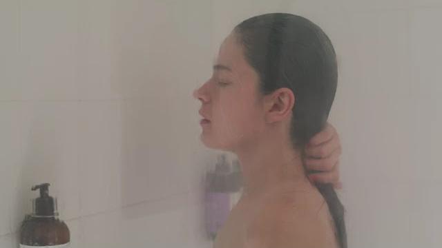 Young girl taking shower 2023 Young girl taking shower 2023
