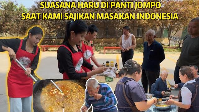 Diundang ketua panti jompo masak makanan indonesia, lihat suasana & reaksi mereka makan gimana Diundang ketua panti jompo masak makanan indonesia, lihat suasana & reaksi mereka makan gimana