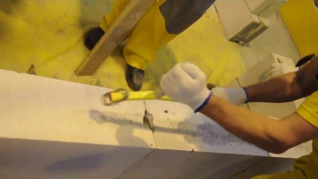 Штробление стен из газобетона сибит Штробление стен из газобетона сибит