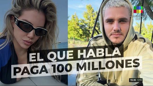 Dura medida cautelar contra wanda nara y mauro icardi: no podrán subir nada a las redes Dura medida cautelar contra wanda nara y mauro icardi: no podrán subir nada a las redes
