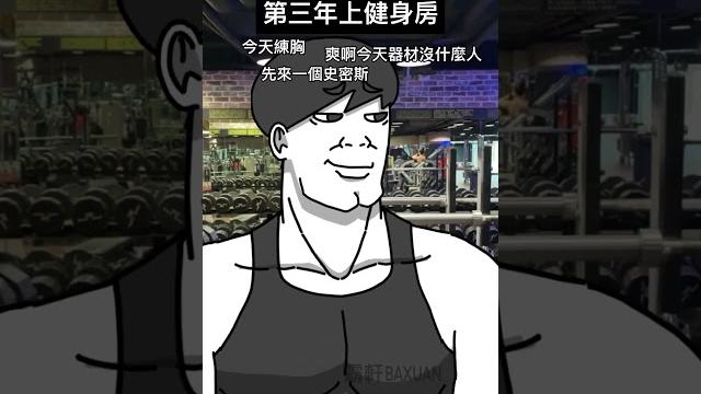 健身房從陌生到變得像自家廚房|霸軒與小美baxuan&mei 健身房從陌生到變得像自家廚房|霸軒與小美baxuan&mei