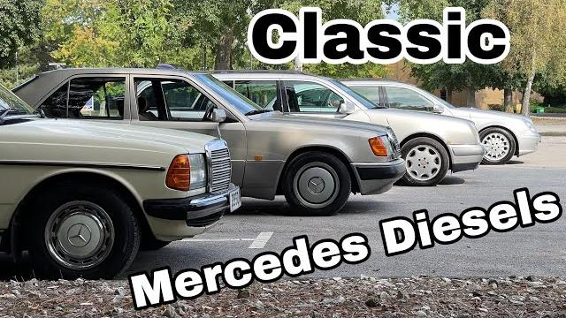 W123 w124 w210 w211 big mercedes diesels comparison wait to end for 0-60 times and comfort test W123 w124 w210 w211 big mercedes diesels comparison wait to end for 0-60 times and comfort test