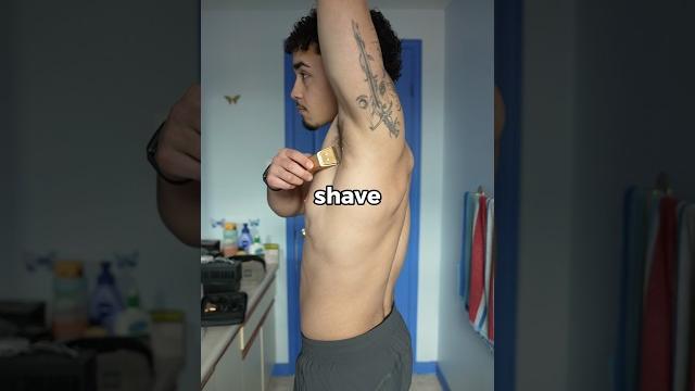 How to shave your armpit hair for men How to shave your armpit hair for men