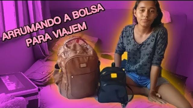 Arrumando a bolsa para viagem!** Arrumando a bolsa para viagem!**