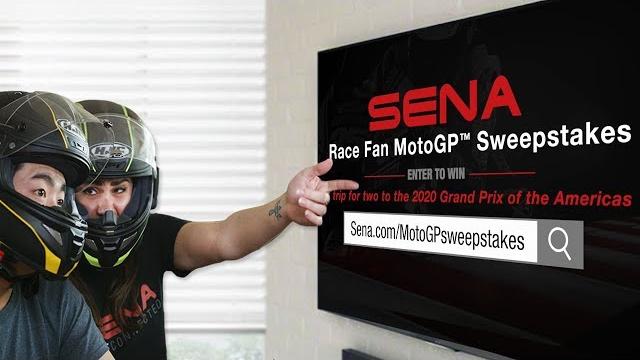 Sena race fan motogp™ sweepstakes (closed) Sena race fan motogp™ sweepstakes (closed)