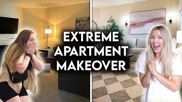 Extreme girls apartment makeover | modern boho style Extreme girls apartment makeover | modern boho style