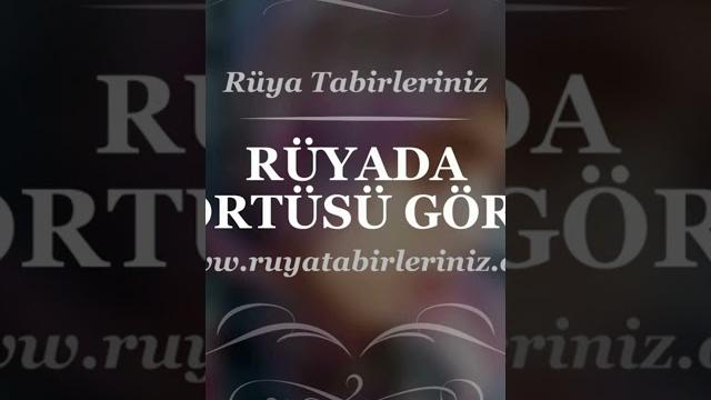Rüyada başörtüsü görmek #shortvideo Rüyada başörtüsü görmek #shortvideo
