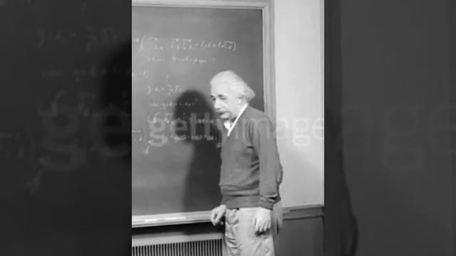 A rare video of albert einstein deriving e = mc^2 !!! A rare video of albert einstein deriving e = mc^2 !!!