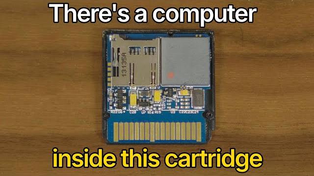 There's a computer inside my ds flashcart There's a computer inside my ds flashcart