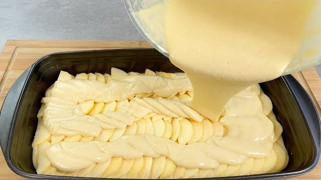Apple pie in 5 minutes of work and 25 minutes of baking! an apple pie that melts in your mouth. Apple pie in 5 minutes of work and 25 minutes of baking! an apple pie that melts in your mouth.
