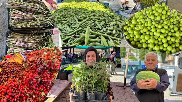 Annem ve güler ile pazar alışverişi sebze fidesi aldık Annem ve güler ile pazar alışverişi sebze fidesi aldık