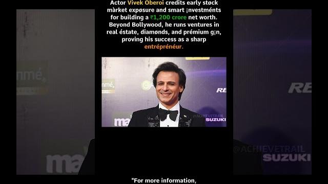 "vivek oberoi’s secret to ₹1,200 cr success" "vivek oberoi’s secret to ₹1,200 cr success"