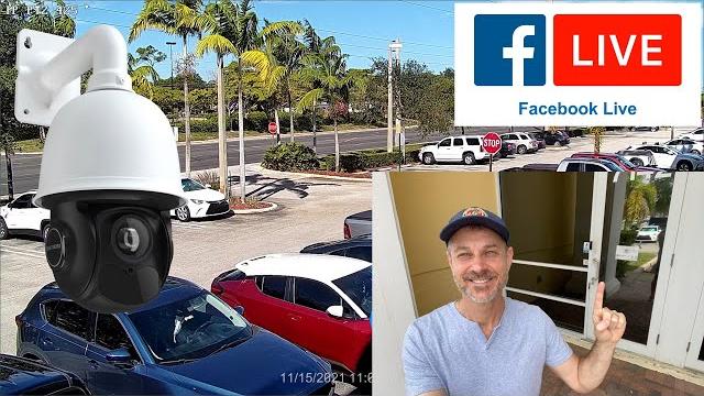 Live streaming on facebook with ip camera Live streaming on facebook with ip camera