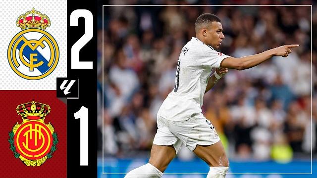 Highlights | real madrid 2-1 rcd mallorca | laliga 2024/25 Highlights | real madrid 2-1 rcd mallorca | laliga 2024/25